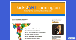 Desktop Screenshot of kickstartfarmington.org